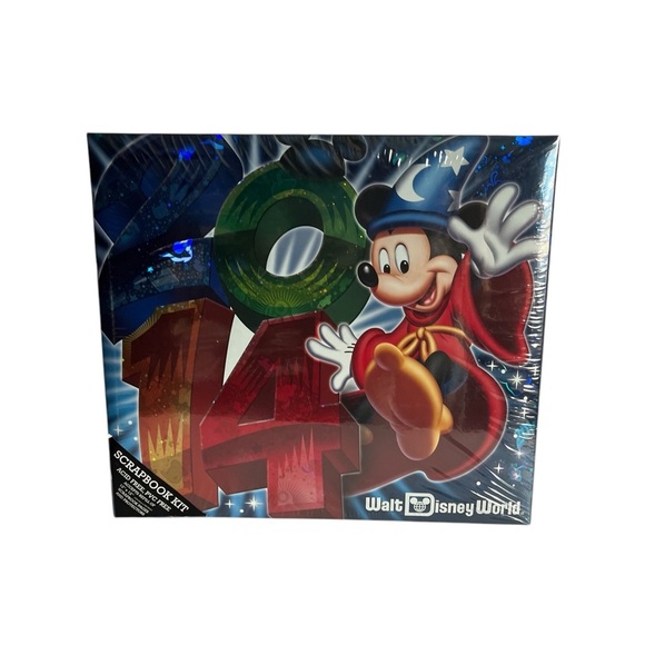 NWT Walt Disney World MICKEY MOUSE 2014 Scrapbook Kit Factory Sealed - Picture 1 of 9